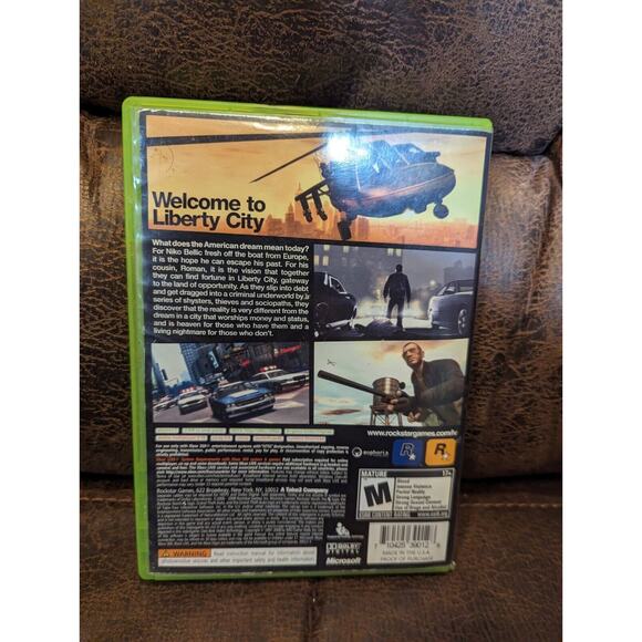 Grand Theft Auto IV ( 4 ) (Xbox 360, 2008) Liberty City Guidebook Included - Picture 5 of 5